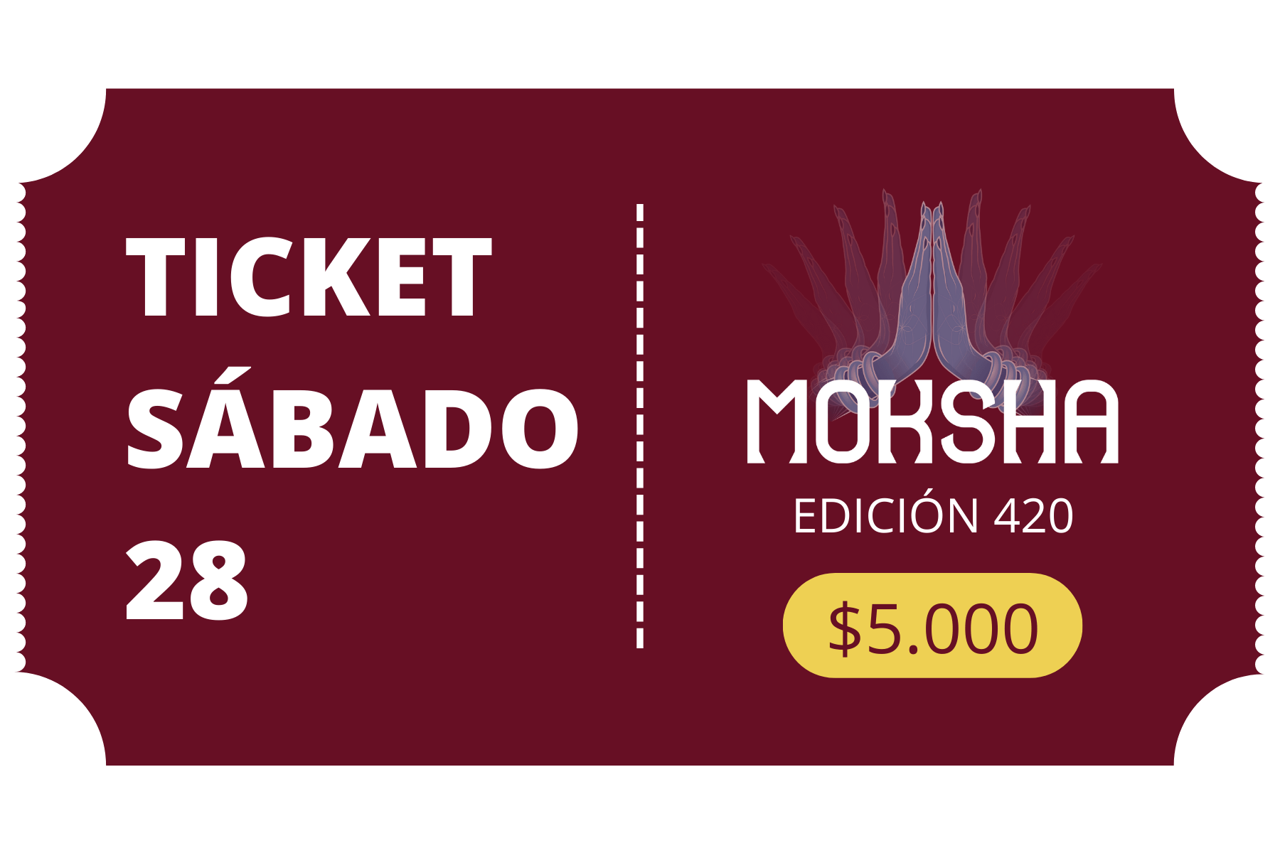 Moksha 420 Sábado 28